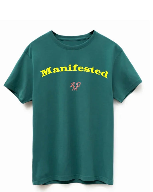 Green "Manifested" T-Shirt